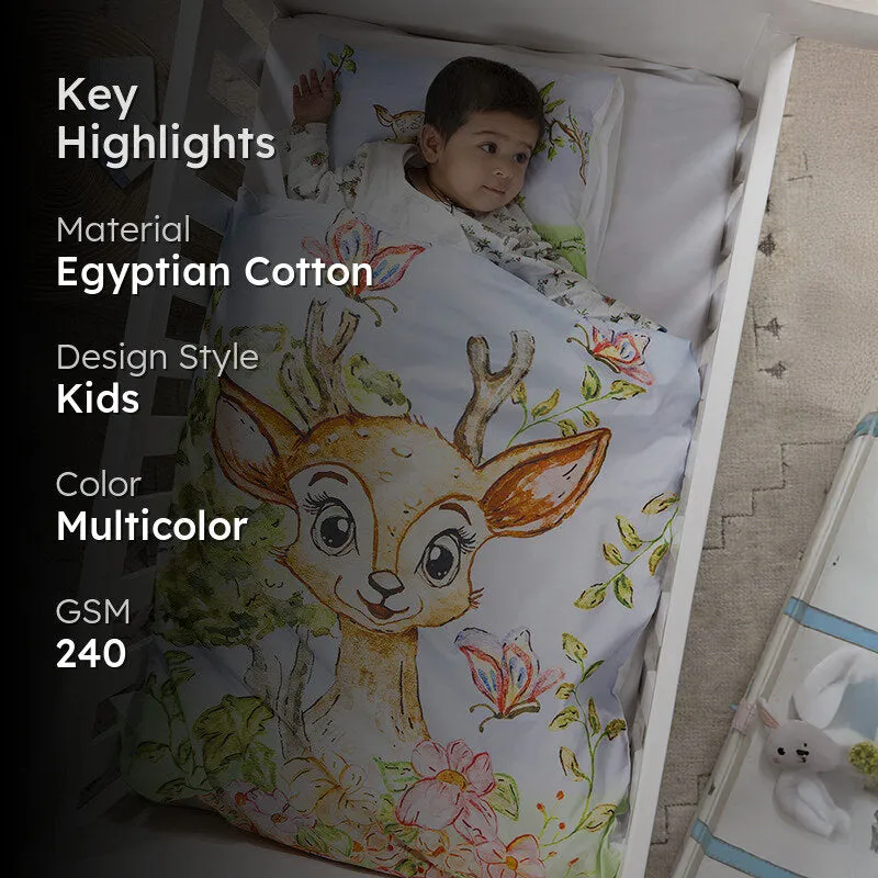 Bambi Dreams Egyptian Cotton Quilt - 200 TC media 2