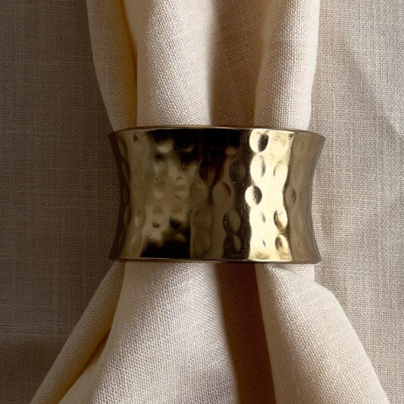 Cylindrical Napkin Ring - Set Of Four media 3