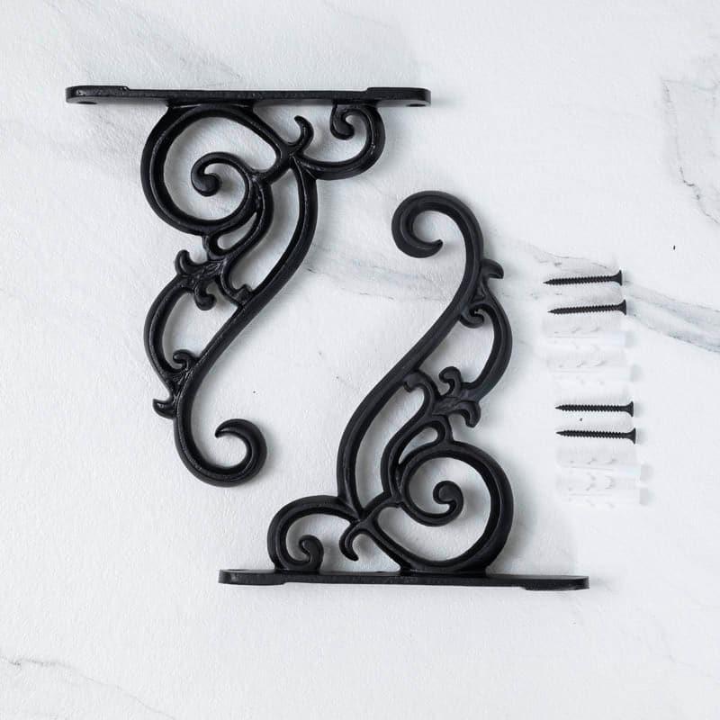 Zabini Wall Bracket (Black) - Set Of Two media 5