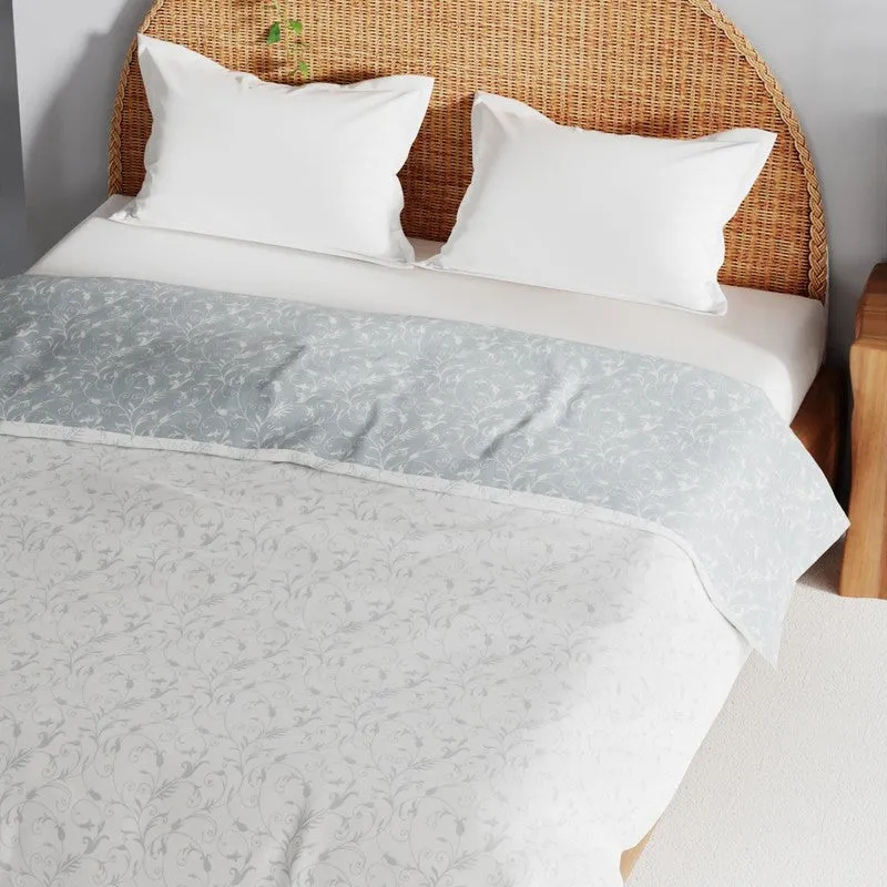 Brinor Cotton Dohar - Grey,White media 4