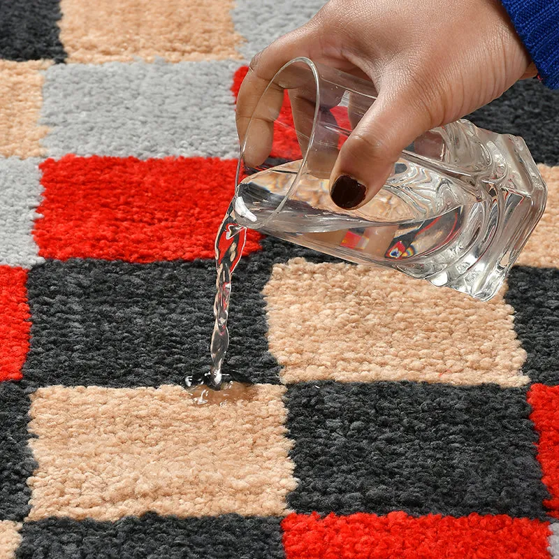 Checkers Microfiber Bath Mat media 4