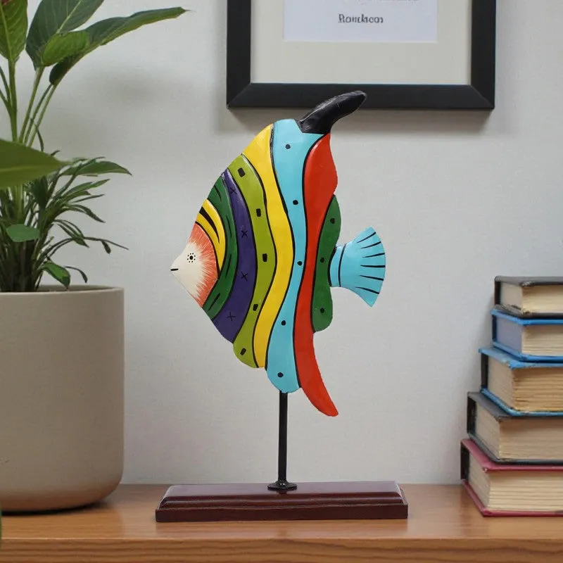 Fishy Fiesta Metal Showpiece media 1