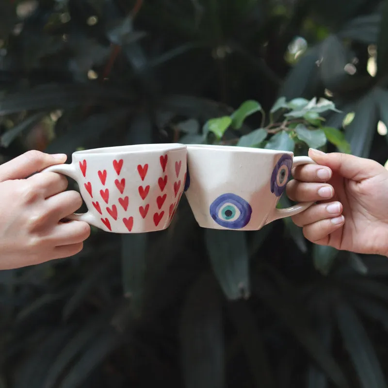 Vimara Ceramic Tea Cup (200 mL Each) - Set of Two media 3