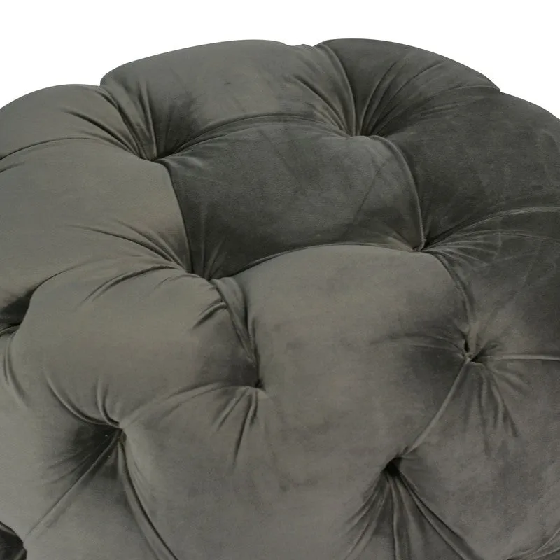 Hrixon Pine Wood Ottomans (Black) - Set Of Two media 5