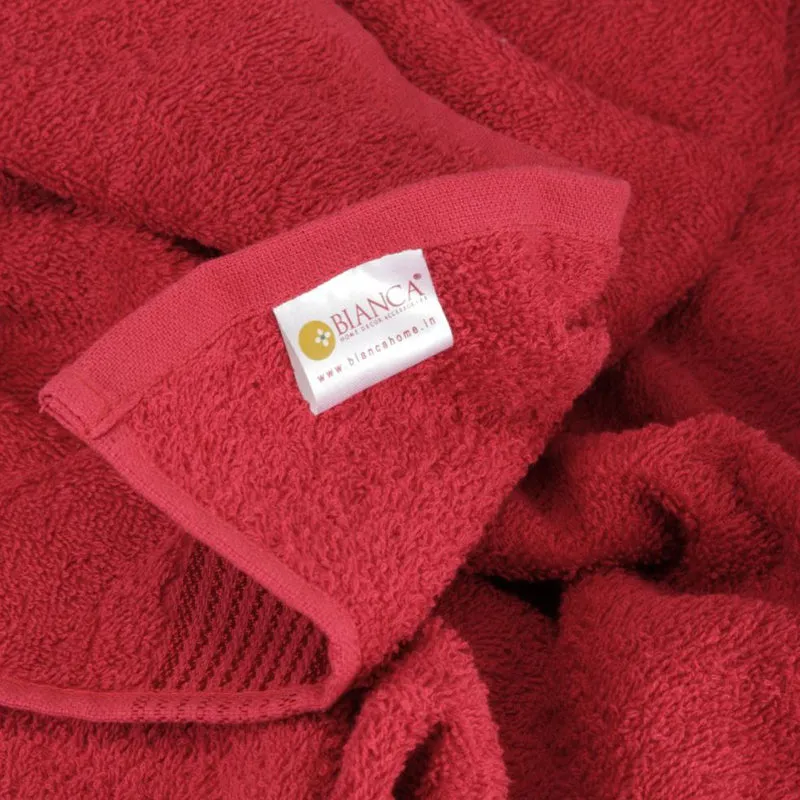 Comfora Towel Set (Red,Yellow) - Fourteen Piece Set media 6