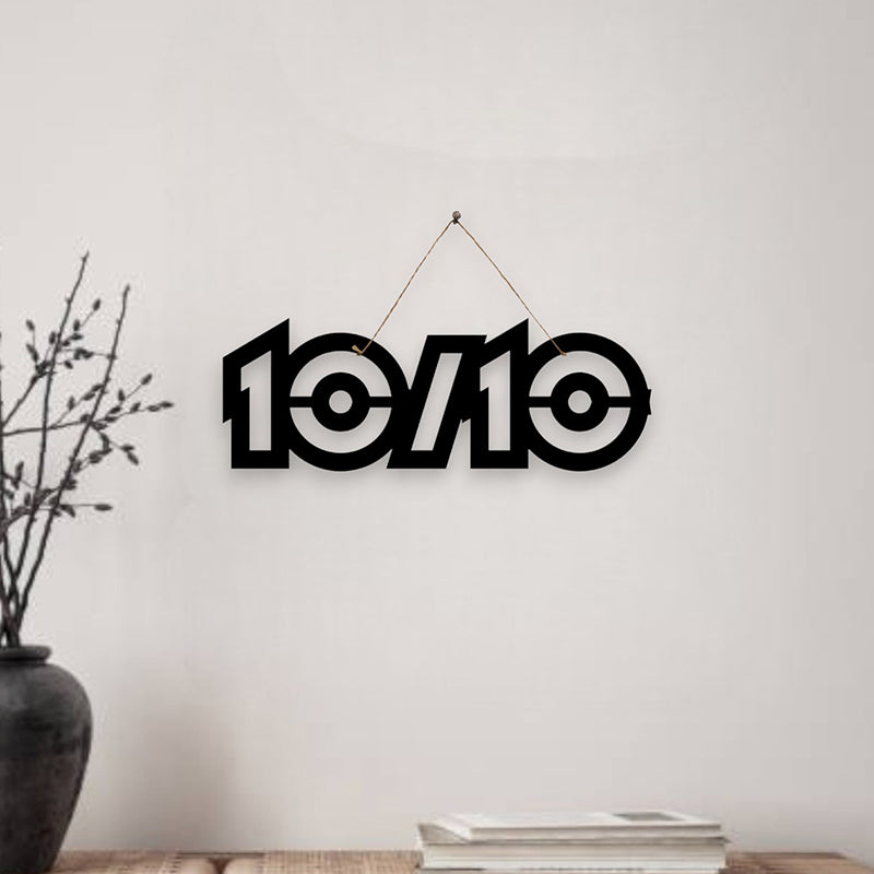 10/10 Mild Steel Wall Accent