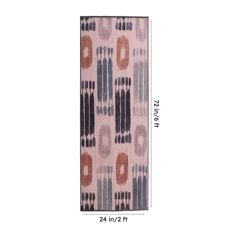 Suzani Nylon Runner Rug media 8