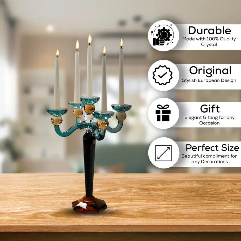 Prism Crystal Candle Holder media 9