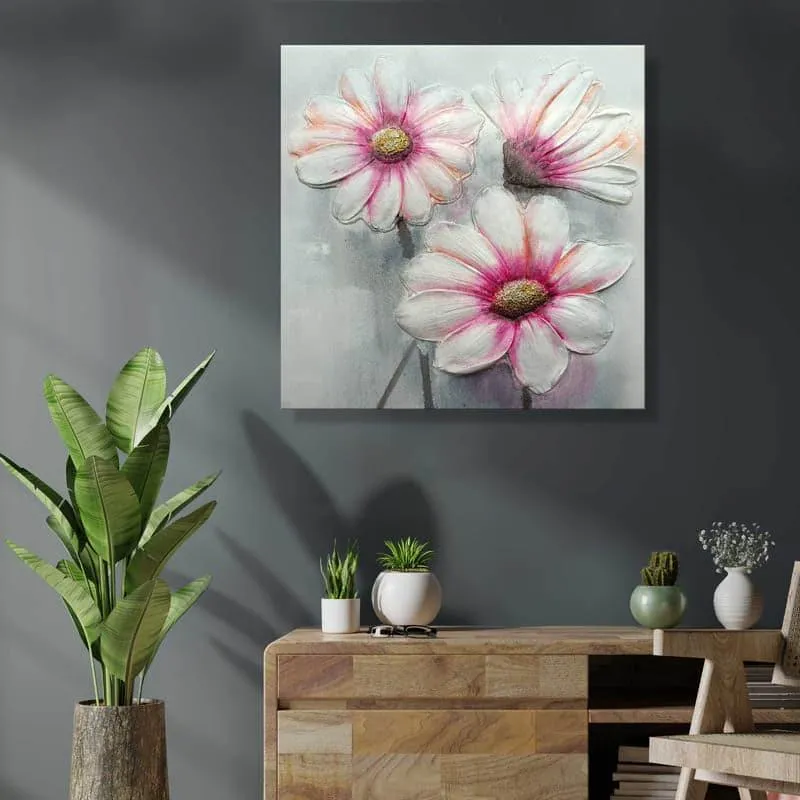Daisy Groove Canvas Wall Painting media 3