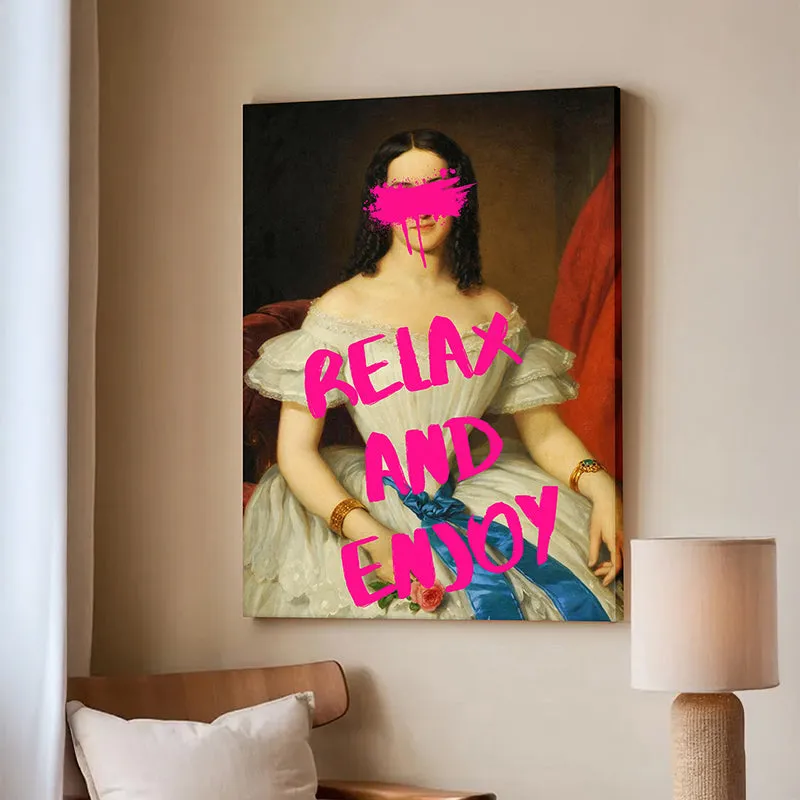 Relax & Enjoy Wall Art media 4