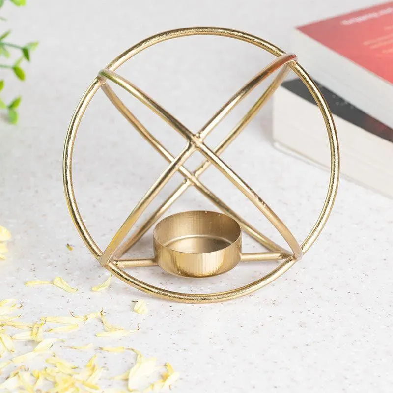 Swirl Tealight Candle Holder media 4