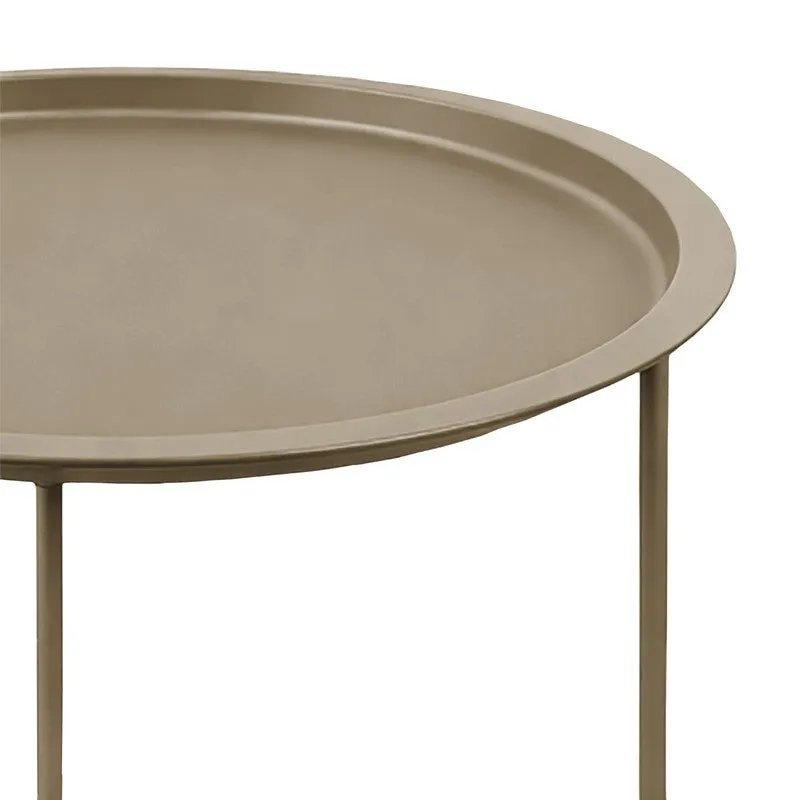 Cedar Metal Side Table - Grey media 7