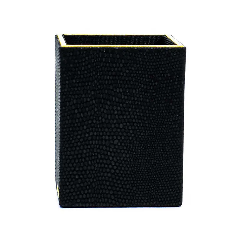 Tisquo Faux Leather Pen Stand - Black media 4