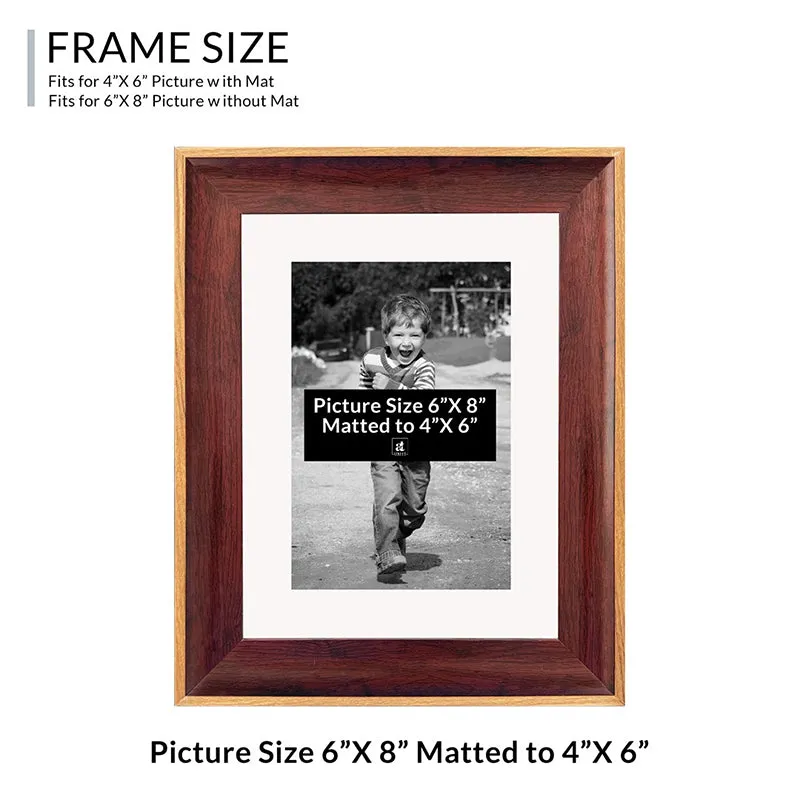Timberline Charm Photo Frame (Brown) - Set Of Four media 8