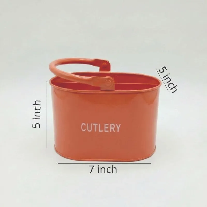 Kitchen Harmony Iron Cutlery Stand media 5