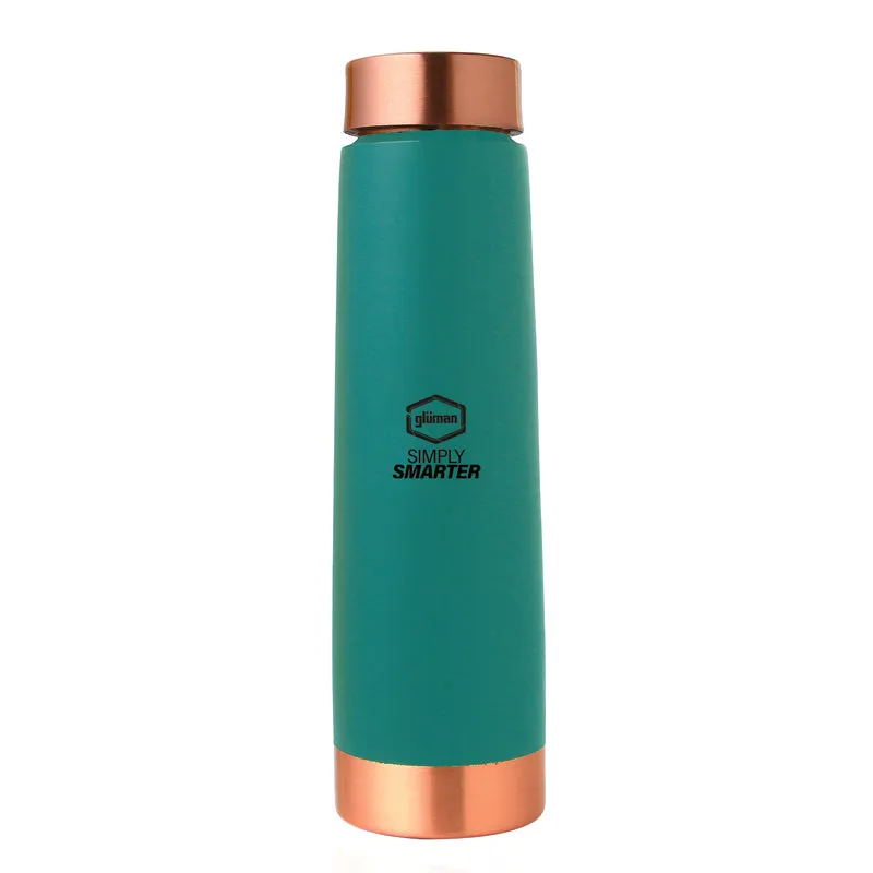 Lexo Copper Water Bottle (Teal) - 950 mL media 1
