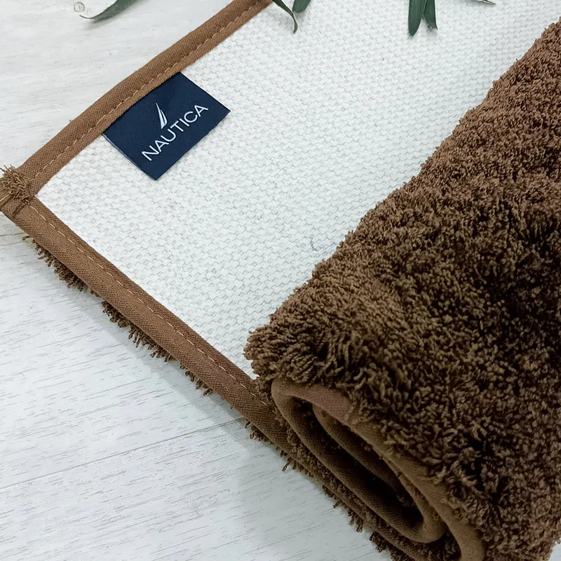 Nautica Eastbury Anti-Slip Area Rug - Brown media 4