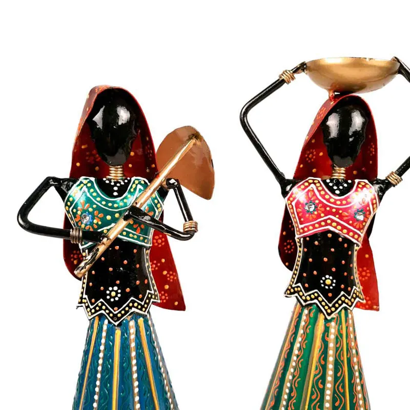 Ethnik Ladies Showpiece - Set Of Three media 6