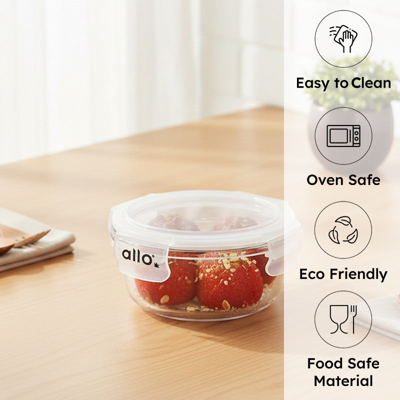 Carryo Leak Proof Glass Lunch Box - 400 ML