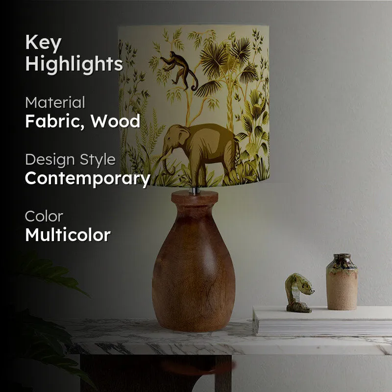 Osprey Fabric Table Lamp - Multicolor media 2