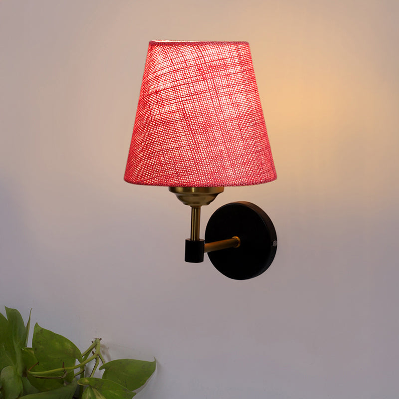 Aquilon Jute Wall Lamp - Pink