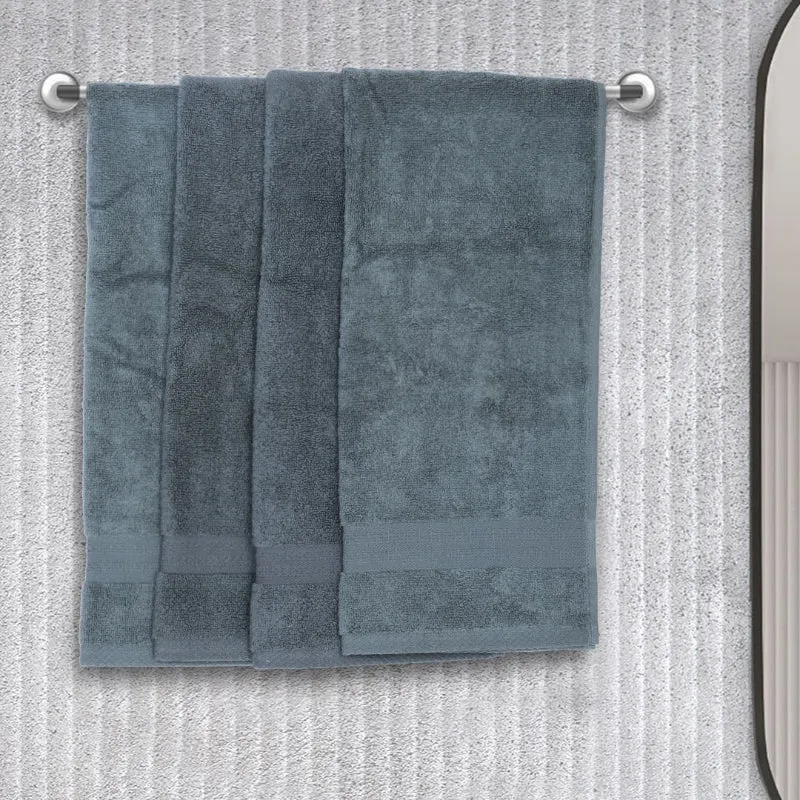 Miorah Hand Towel (Grey) - Set Of Four media 1