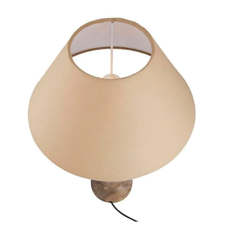 Blissful Beam Fabric Table Lamp - Beige media 3