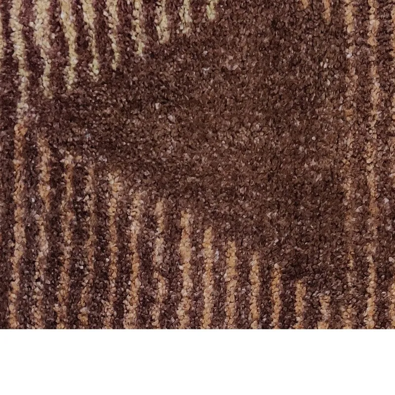 Tivrel Abstract Micro Fiber Area Rug - Brown media 4