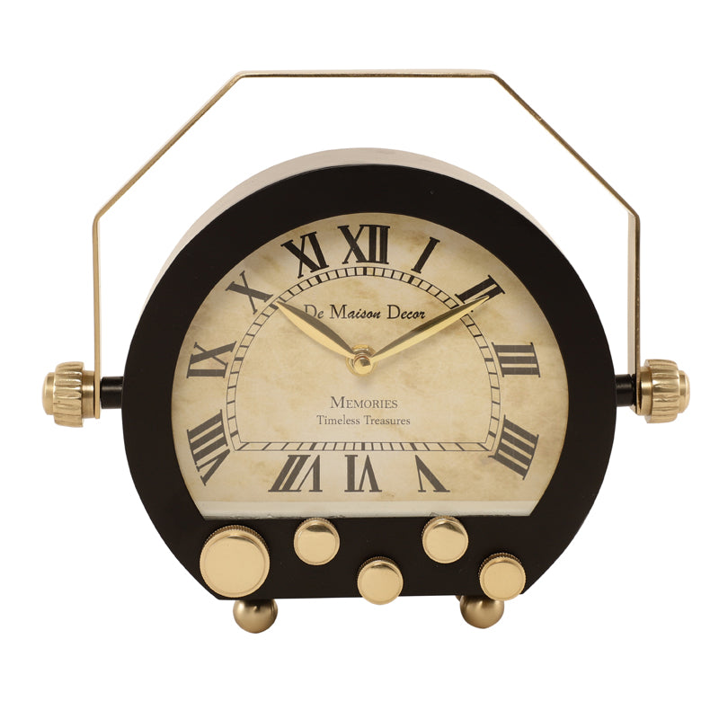 Cosie Table Clock - Black media 4