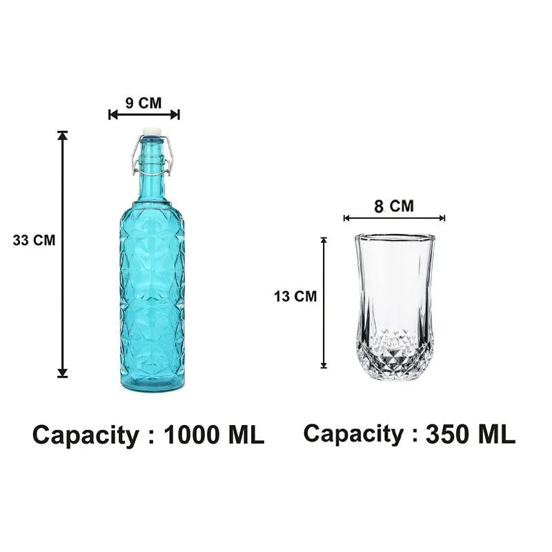 Evander 1000 mL Water Bottle With 350 mL Glasses - Seven Piece Set media 8