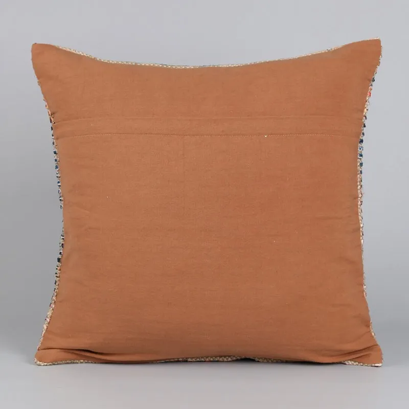 India Circus Van Vihar Tufted Cotton Cushion Cover - Set Of Two media 4
