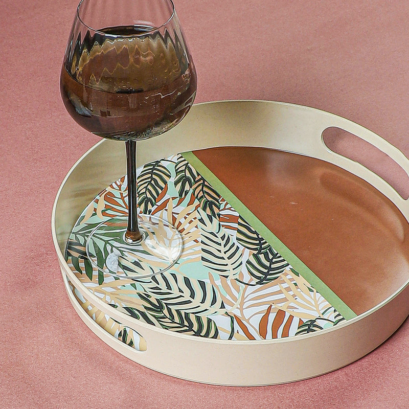 Tender Tropical Round Serving Tray media 4