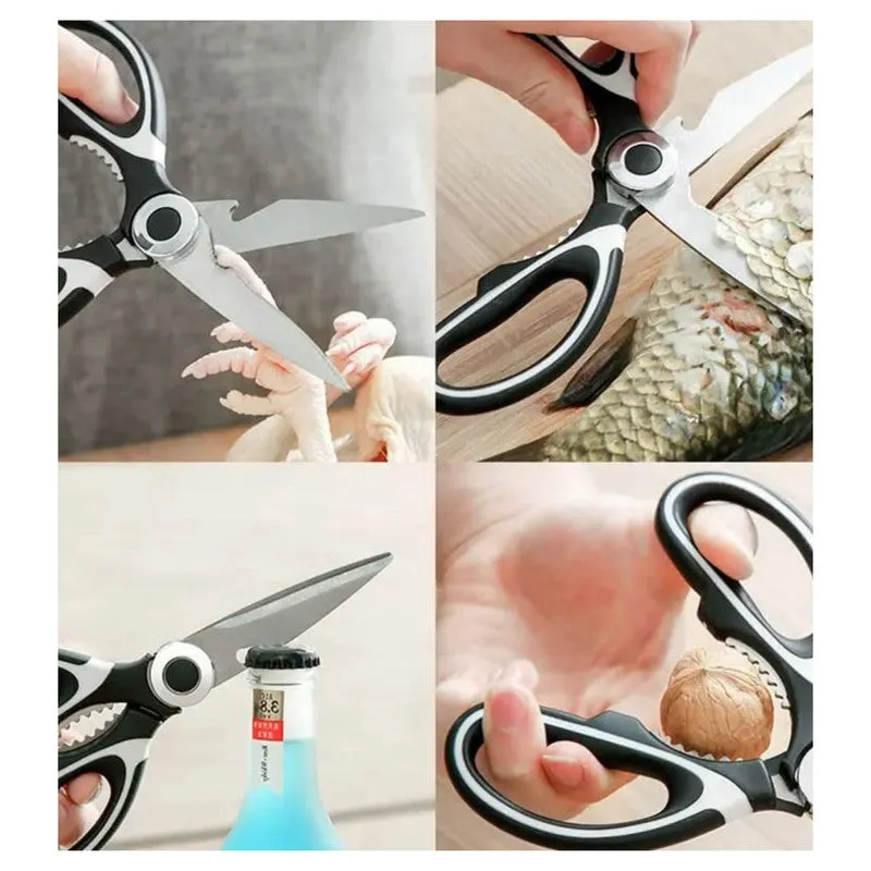 Heavy Duty Multi Function Stainless Steel Shears media 8