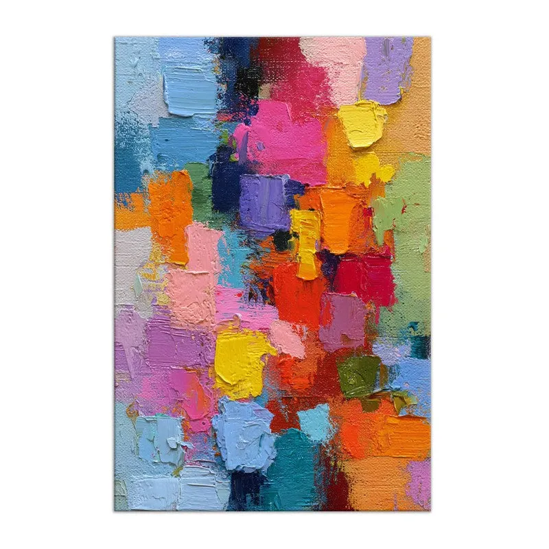 Bold Spectrum Fusion Canvas Wall Art media 3
