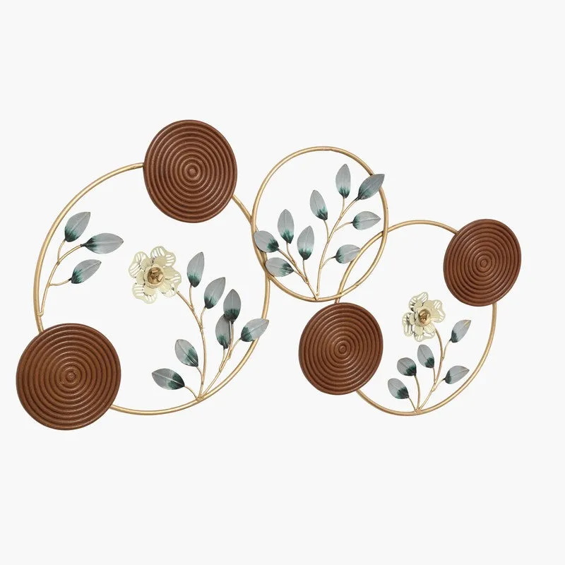 Floral Harmony Metal Wall Accent media 4