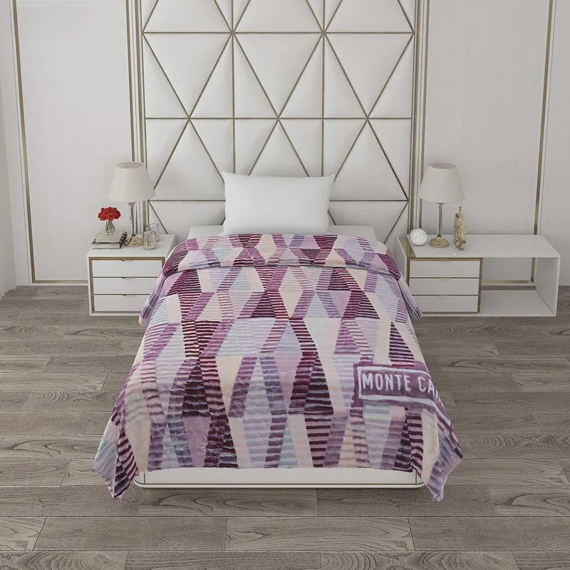 Monte Carlo Lavender Lattice Blanket - 553 GSM media 3