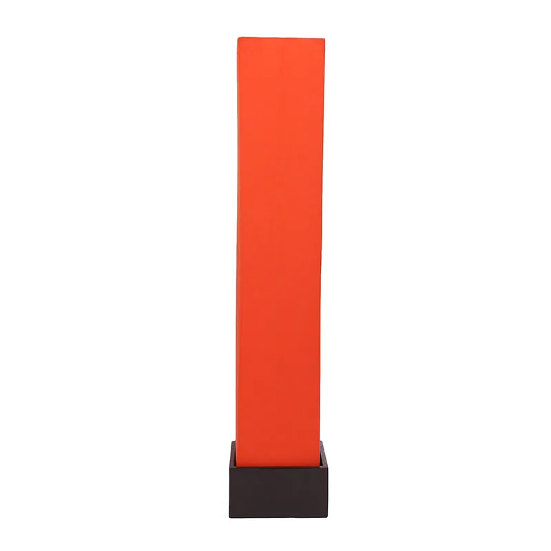 Axiya Wooden Tower Floor Lamp - Orange media 4