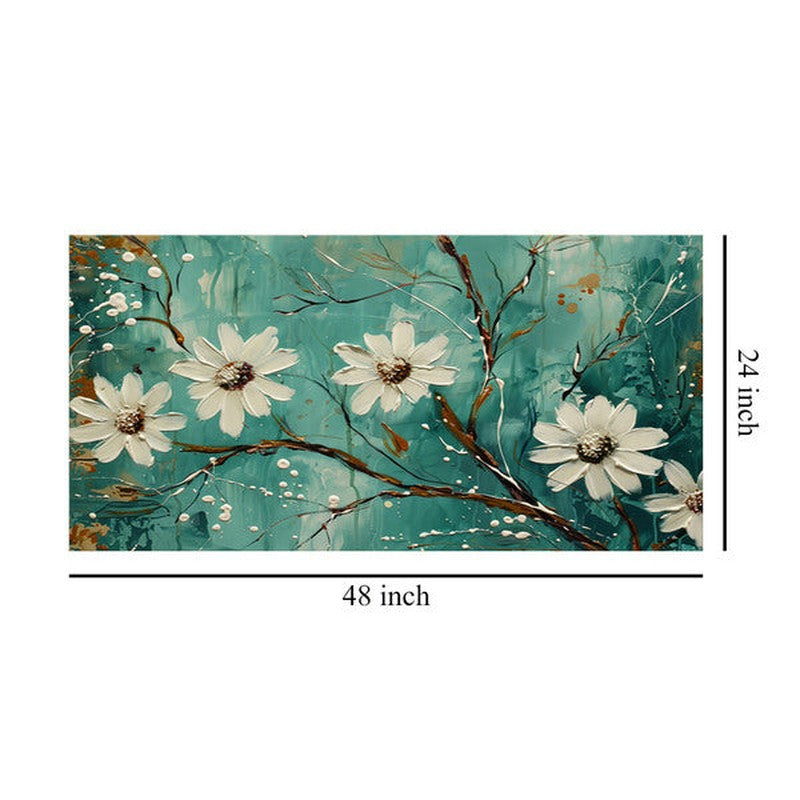 Blooming Blossoms Wall Painting media 8
