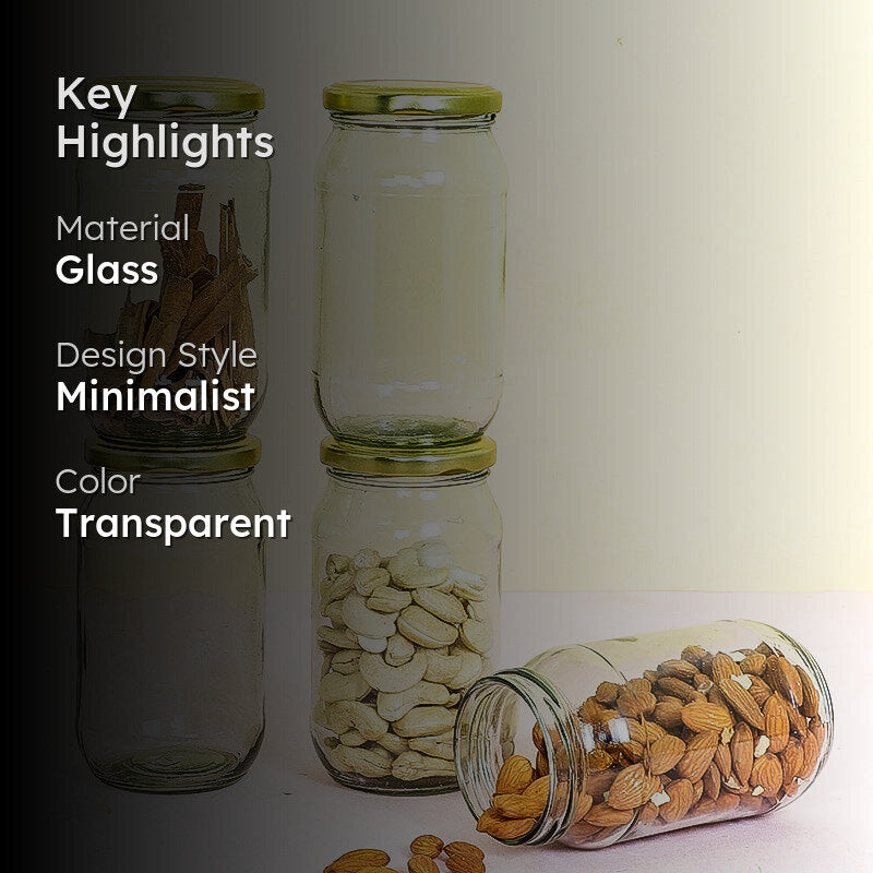Mikio Storage Jar (400 mL Each) - Set Of Five media 2