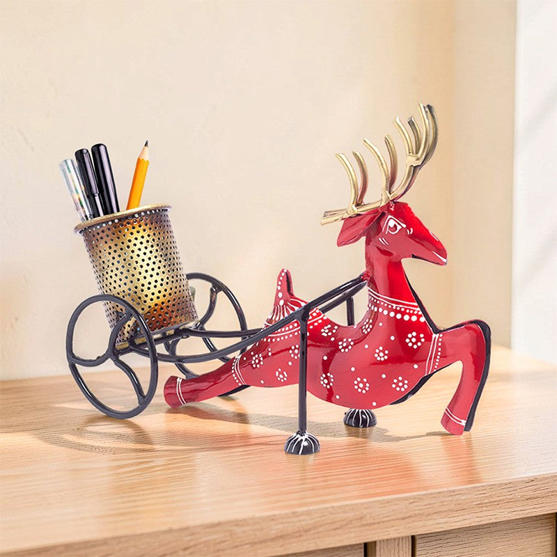 Reindeer Rush Metal Showpiece media 7