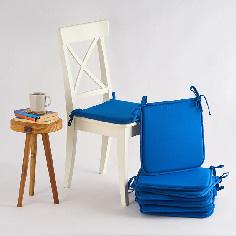 Easesit Foam Chair Pad (Blue) - Set Of Eight media 1