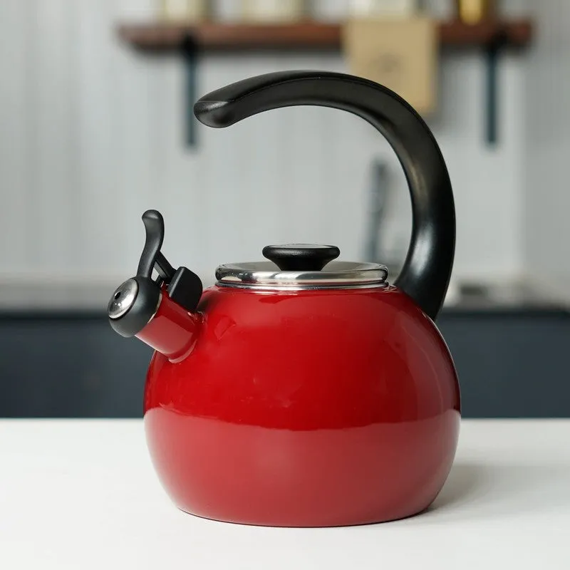 Circulon Stainless Steel Tea Pot (Red) - 1900 ML media 6