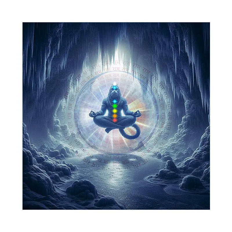 Holy Shivalinga Pooja Wall Painting media 4