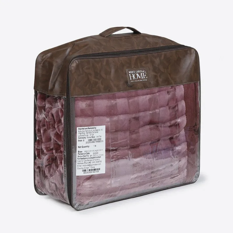Monte Carlo Velvet Whisper Blanket (Maroon)- 720 GSM media 7