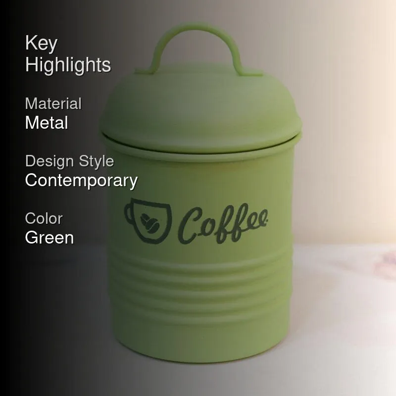 Ferrous Fun Coffee Storage Container (1300 mL) - Green media 2