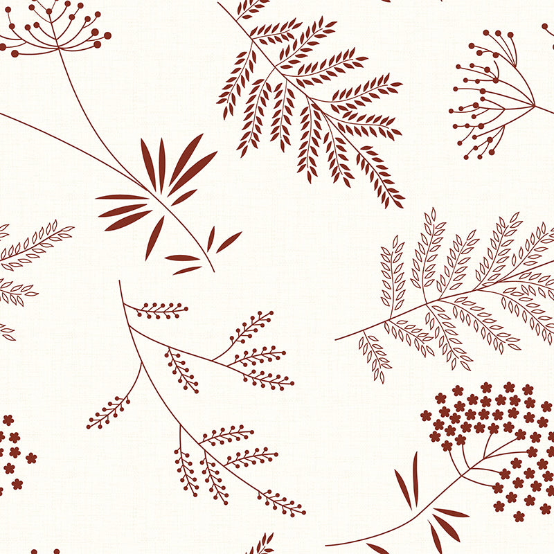 Faded Ferns Floral Microfiber Bedsheet - 150 GSM media 6
