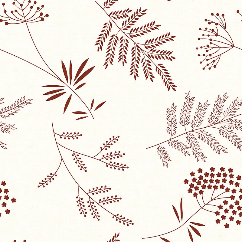 Faded Ferns Floral Microfiber Bedsheet - 150 GSM media 6