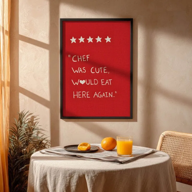 Velvet Vittles Archival Canvas Wall Art - Black media 4