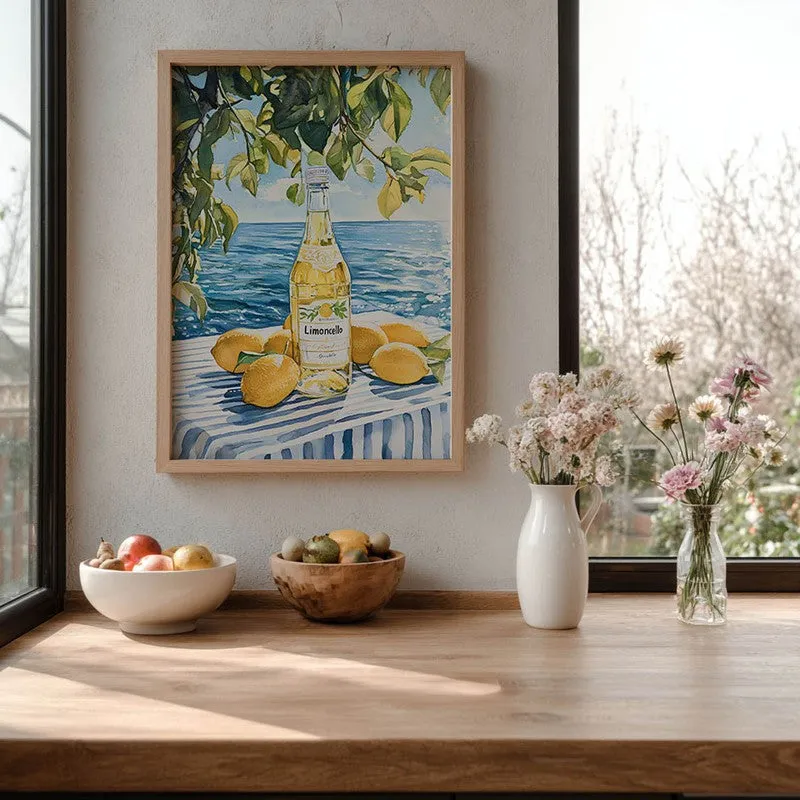 Wine Whisper Archival Canvas Wall Art - Brown media 7
