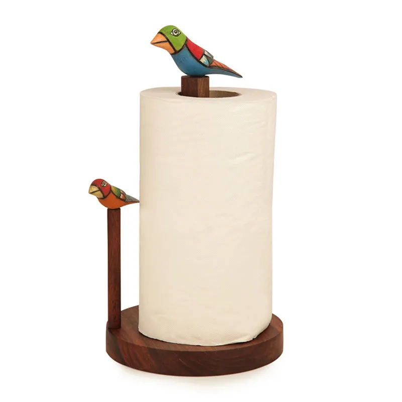 Jord  Sheesham Wood Tissue Holder media 3